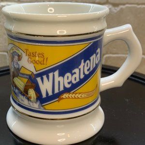 Franklin Mint Vintage WHEATENA Porcelain Mug The Corner Store